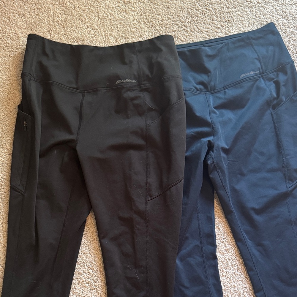 Eddie Bauer Women's Fleece Lined Leggings - 2 Pairs!